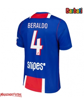 Paris Saint-Germain Lucas Beraldo #4 Tricou Fotbal Replică 2026-27 Barbati Acasa Paris Saint-Germain Lucas Beraldo #4 Tricou Fotbal Replică 2026-27 Barbati Acasa